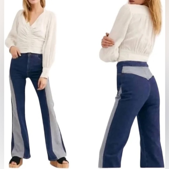 Rare!! We The Free Flip It and Reverse It Jeans - Picture 2 of 11